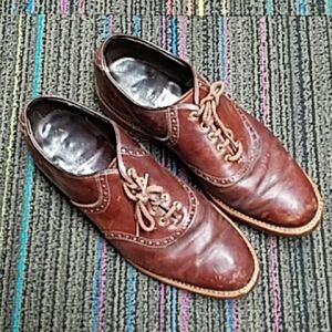 Johnston & Murphy Brown Leather Oxfords